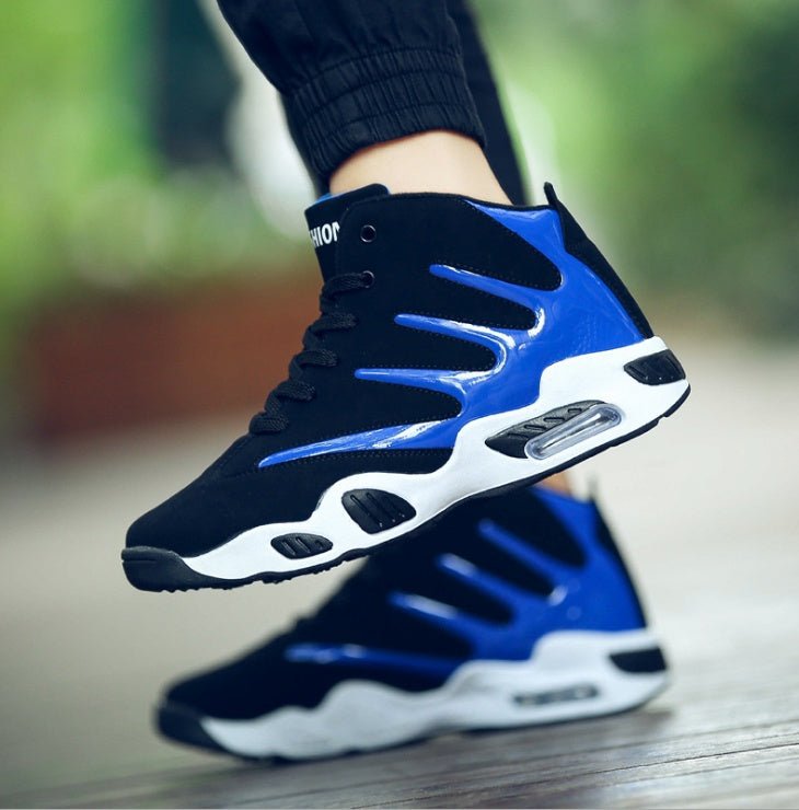 Men's Air Cushion Basketball Sneakers – Wear - Resistant & Stylish Performance Shoes - CasualFlowshop