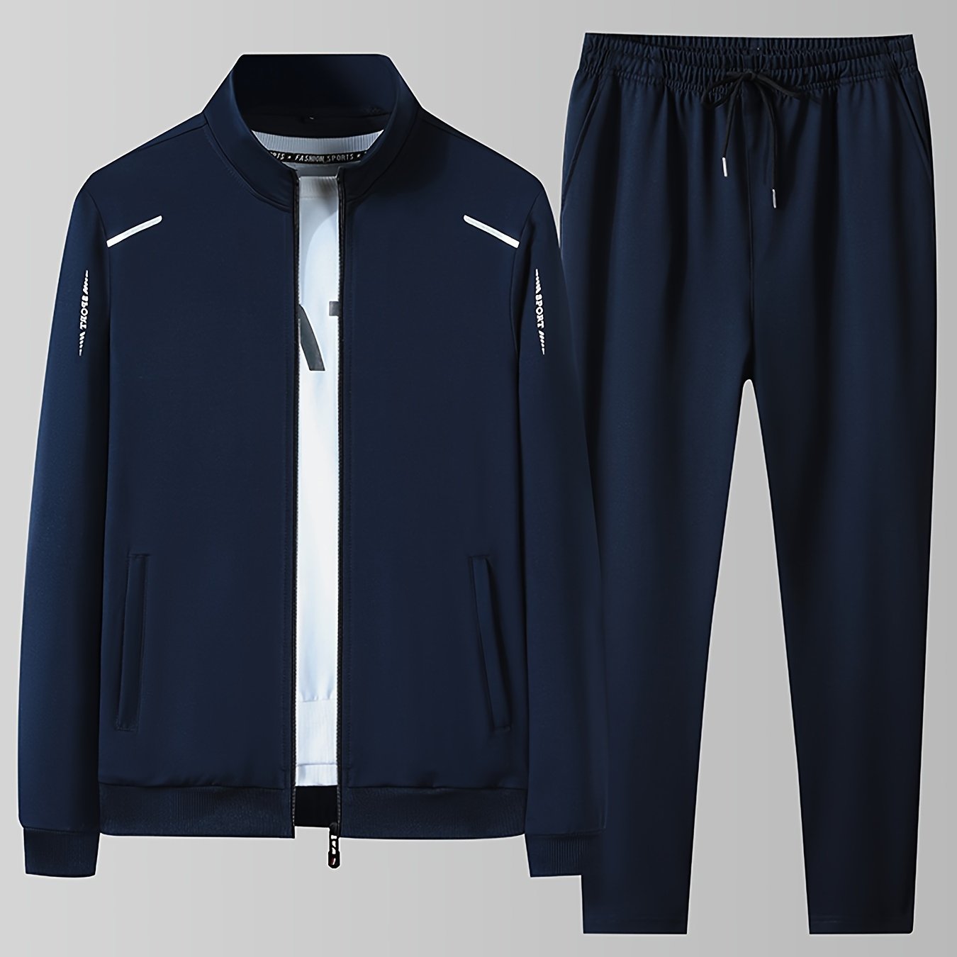Men’s Fleece Athletic Tracksuit – Comfort Meets Performance - CasualFlowshop