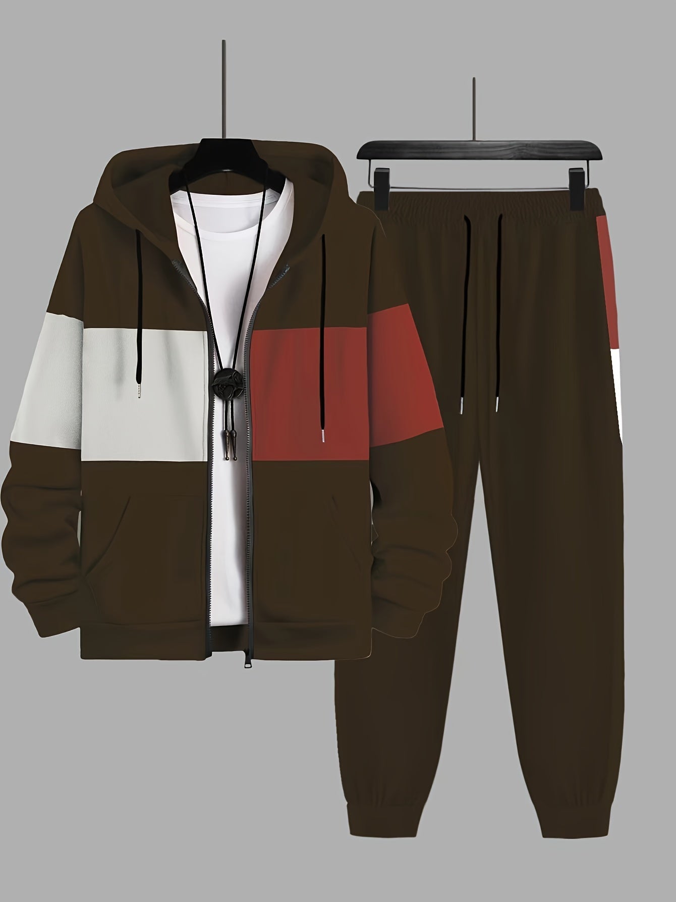 Men's Plus Size Tailored Comfort Two -Piece Set - CasualFlowshop