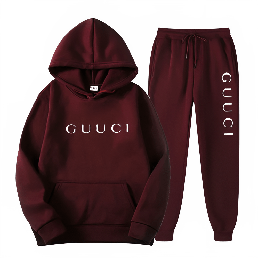 Men Streetwear Hoodie Joggers Set – Casual Two - Piece Outfit - CasualFlowshop