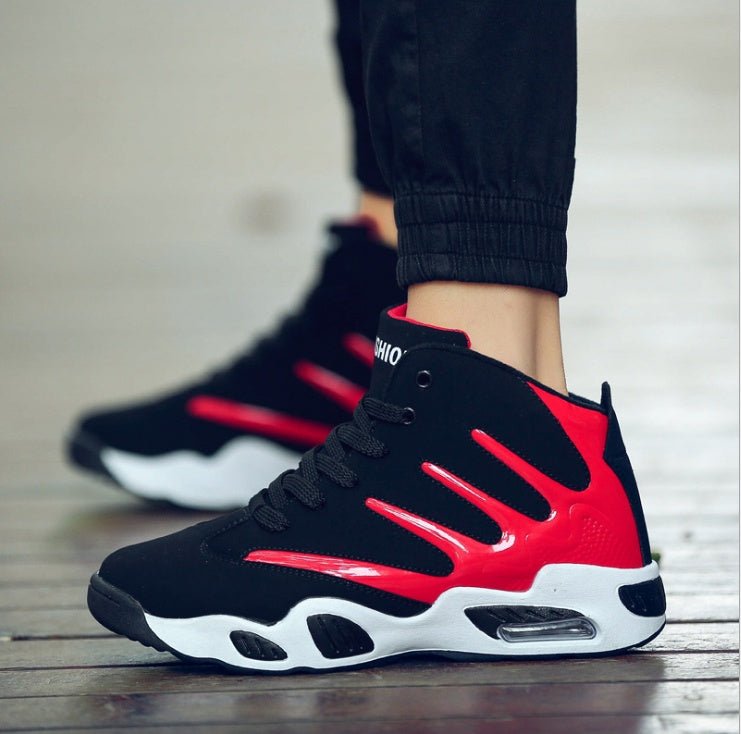 Men's Air Cushion Basketball Sneakers – Wear - Resistant & Stylish Performance Shoes - CasualFlowshop