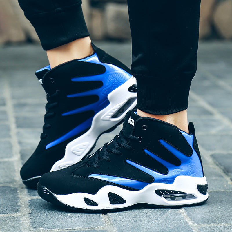 Men's Air Cushion Basketball Sneakers – Wear - Resistant & Stylish Performance Shoes - CasualFlowshop