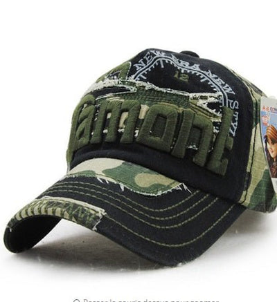 Camouflage Baseball Cap – Outdoor Sunshade Hat for Men and Women