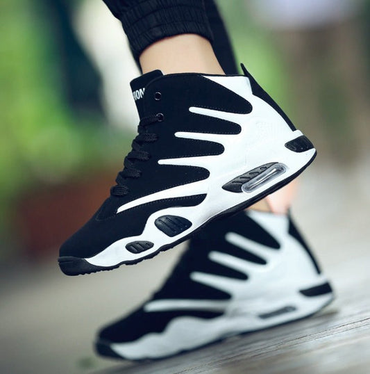 Men's Air Cushion Basketball Sneakers – Wear - Resistant & Stylish Performance Shoes - CasualFlowshop