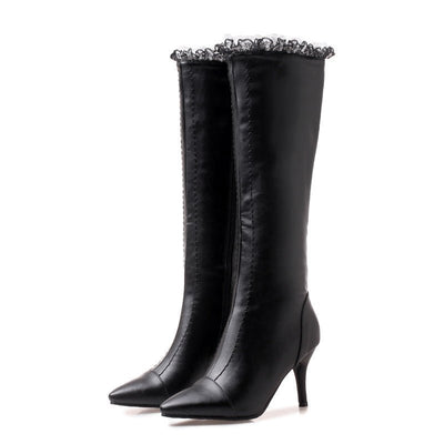 Stride into Winter with Elegance: Discover the Winter Point Toe Boots
