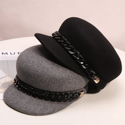 Women's Retro High-End Wool Hat