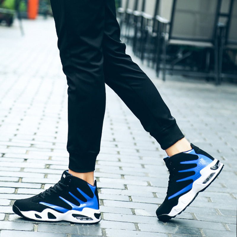 Men's Air Cushion Basketball Sneakers – Wear - Resistant & Stylish Performance Shoes - CasualFlowshop