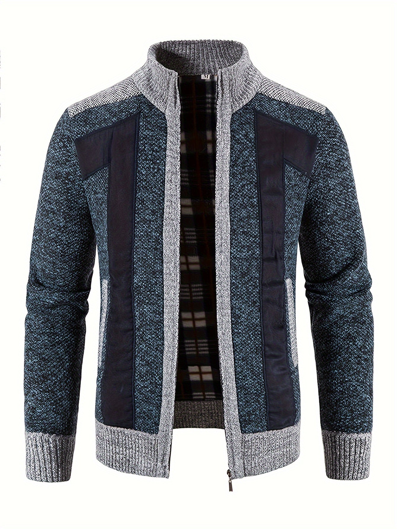 Men's Cardigan Blazer – Smart-Casual Style with Cozy Comfort - CasualFlowshop