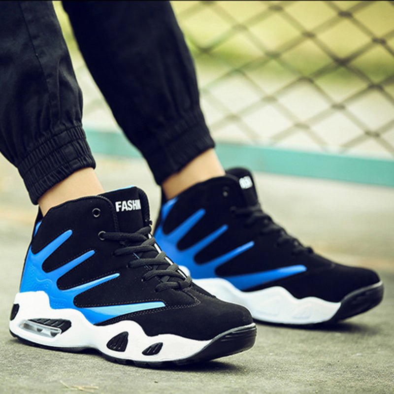 Men's Air Cushion Basketball Sneakers – Wear - Resistant & Stylish Performance Shoes - CasualFlowshop