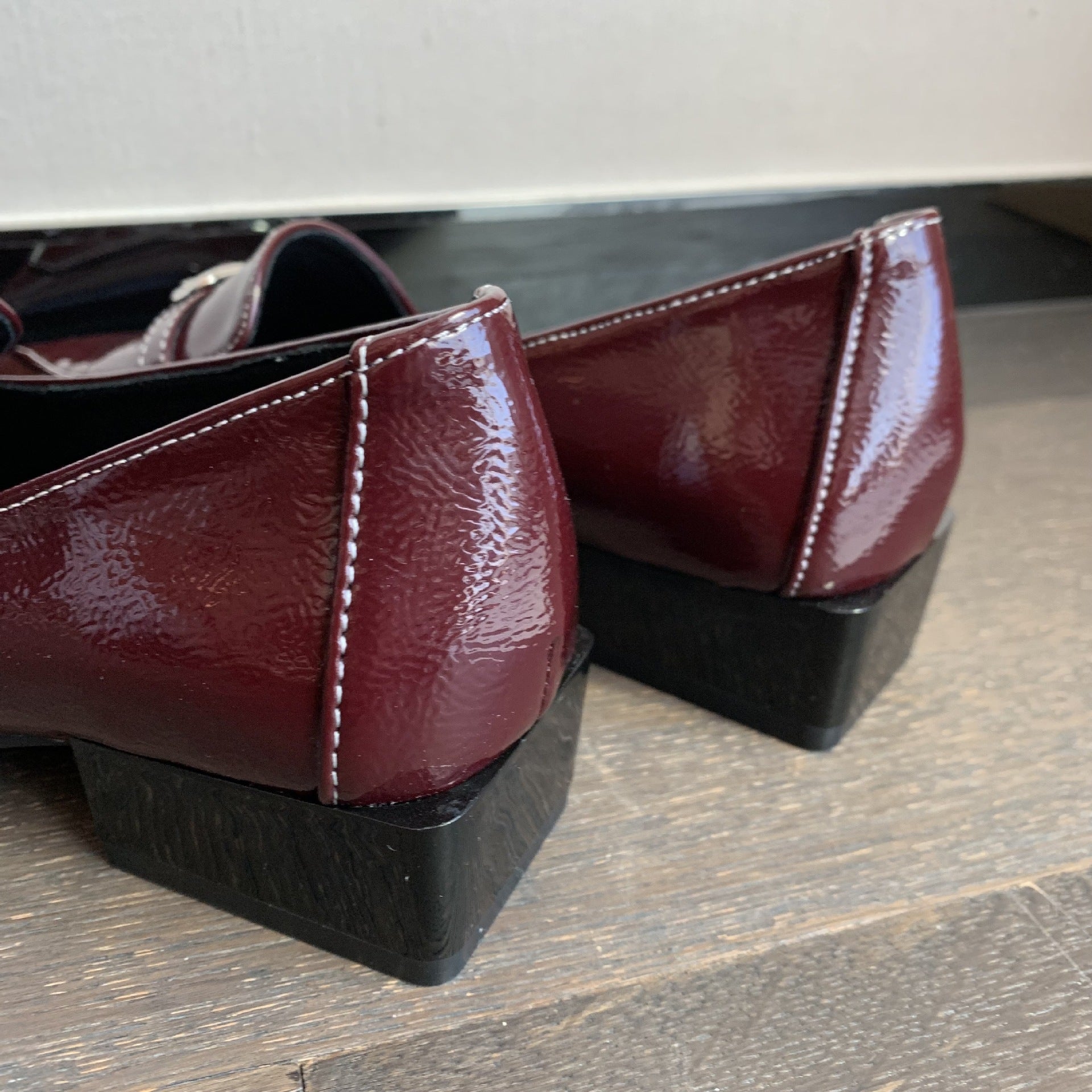 Chunky Heel Pointed Shoes - Stylish Comfort for Every Step - CasualFlowshop