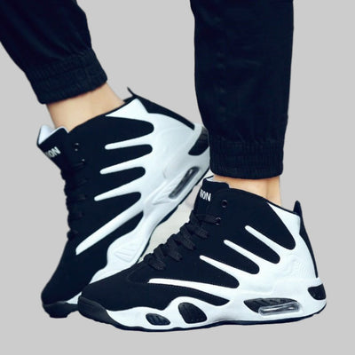 Men's Air Cushion Basketball Sneakers – Wear-Resistant & Stylish Performance Shoes