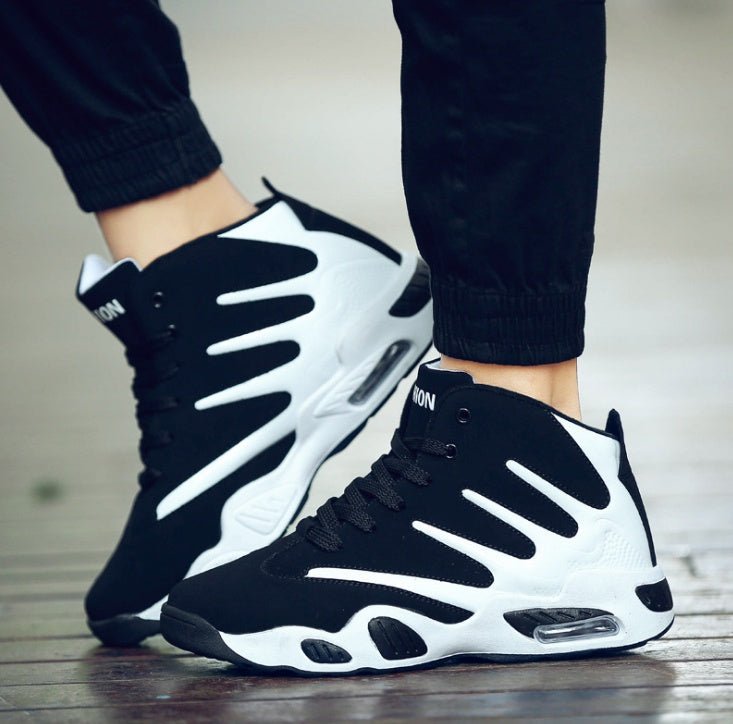 Men's Air Cushion Basketball Sneakers – Wear - Resistant & Stylish Performance Shoes - CasualFlowshop