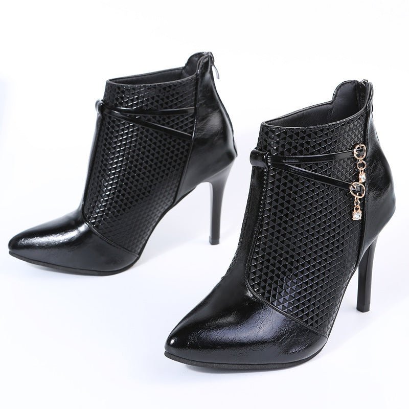 Women's Thigh - High Stiletto Boots – Pointed Toe Party Heels - CasualFlowshop