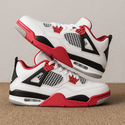 Unisex Air Max Retro Sneakers – Lightweight & Breathable (Flame Red)