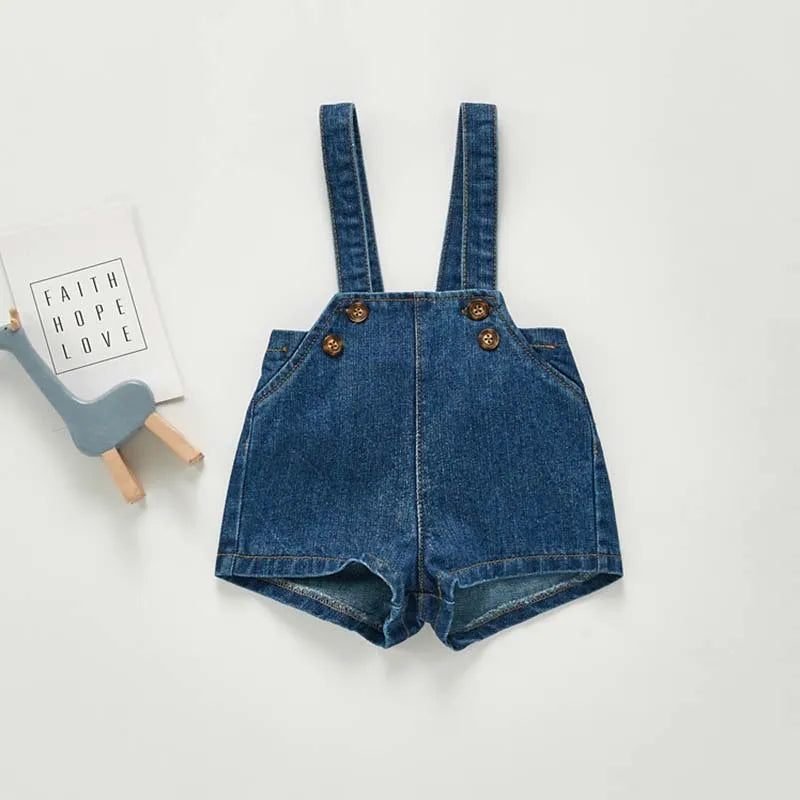 Stylish & Comfy Denim Baby Overalls - CasualFlowshop