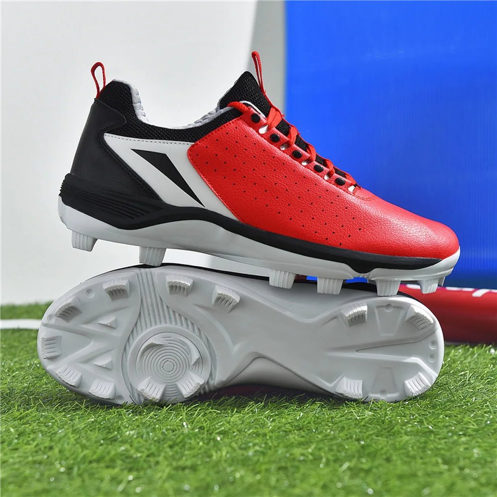 Men’s Non-Slip Baseball Training Shoes – Long Spikes & Turf Cleats - CasualFlowshop