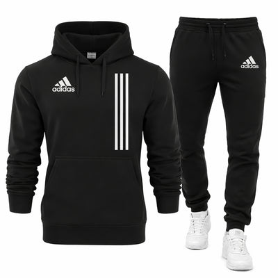 Men's Tracksuit Set – Hoodie and Joggers Streetwear Outfit