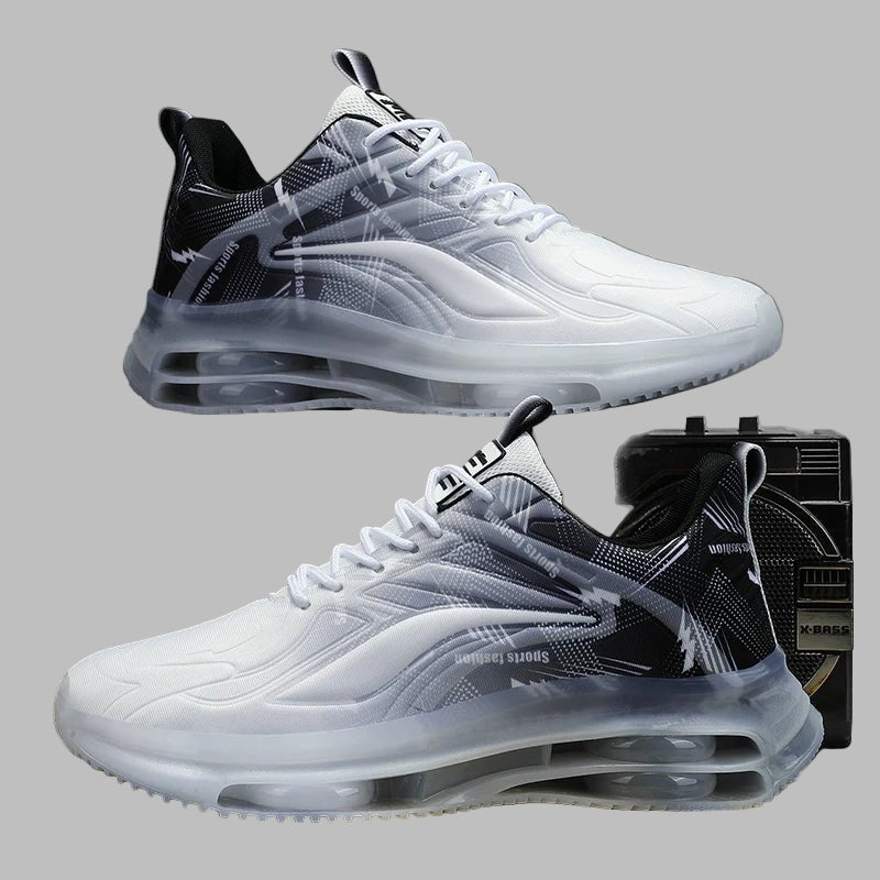 Cushioned running shoes breathable lightweight support - CasualFlowshop