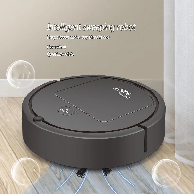 2025 Smart Robot Vacuum Cleaner – Automatic sweeping and mopping for home.