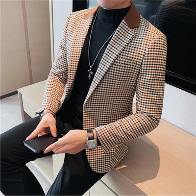 Plover Case Blazer Jacket: Timeless Elegance Meets Modern Versatility