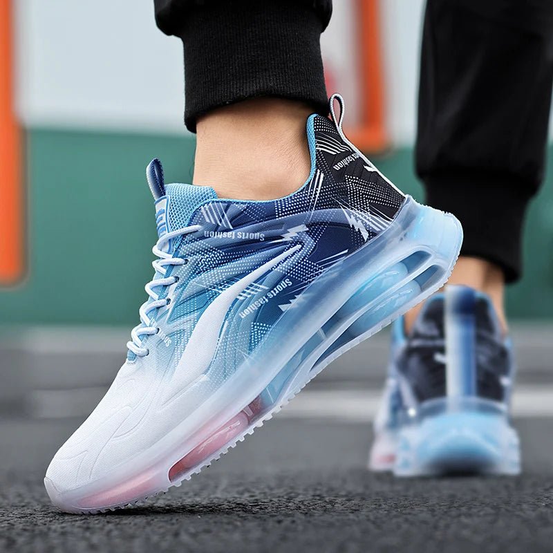 Cushioned running shoes breathable lightweight support - CasualFlowshop