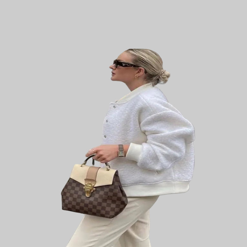 Women’s Button Jacket – Elegant Warm Coat for Autumn & Winter - CasualFlowshop