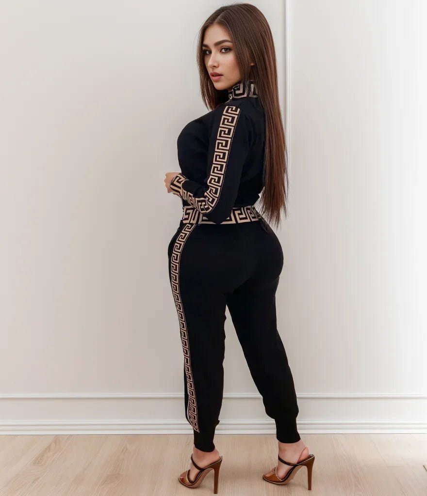 Urban Chic: Modern 2 Piece Tracksuit Sets for Versatile Style - CasualFlowshop