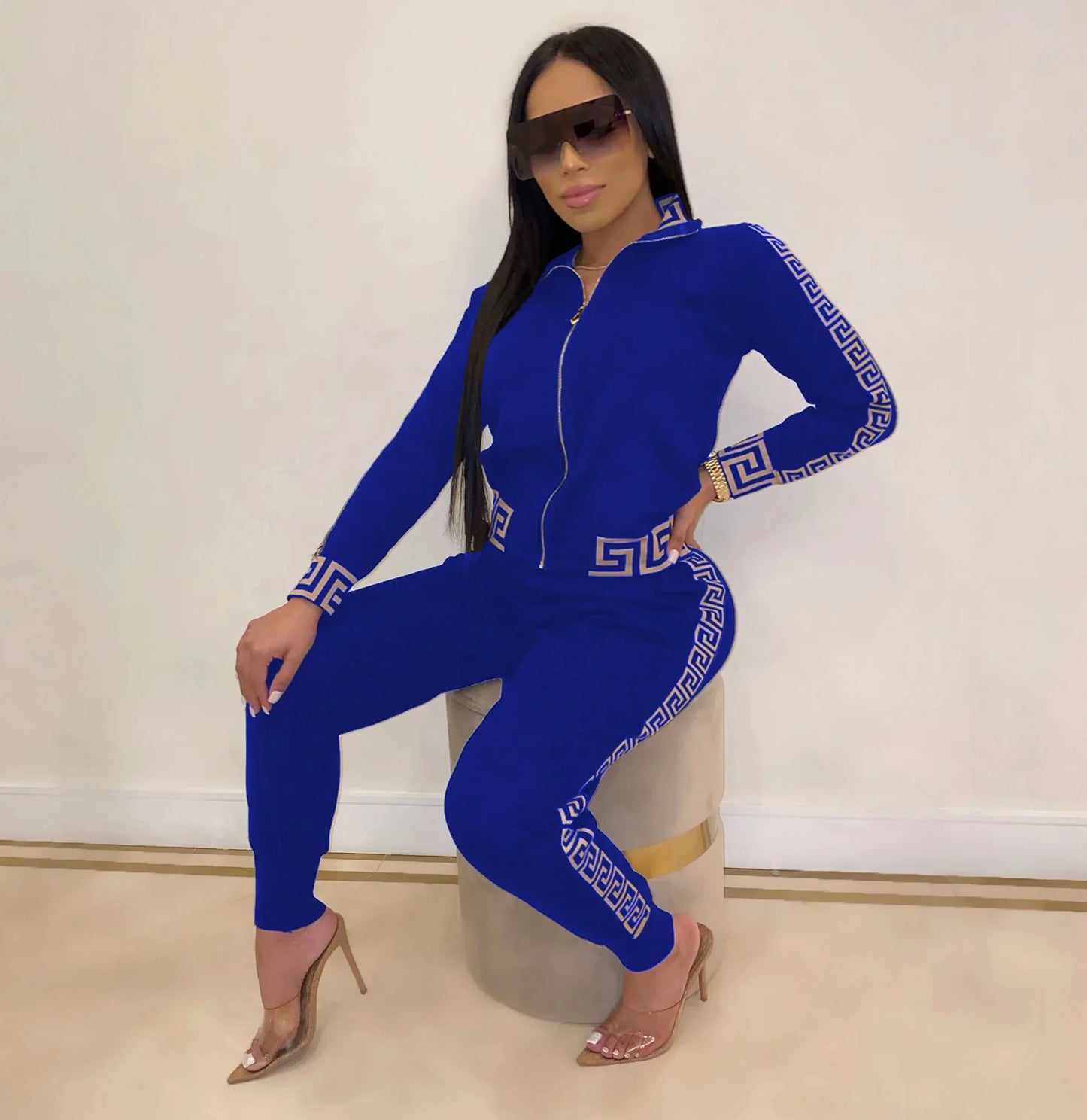 Urban Chic: Modern 2 Piece Tracksuit Sets for Versatile Style - CasualFlowshop
