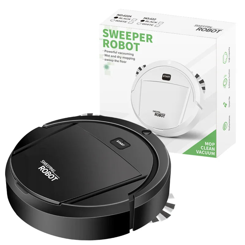2025 Smart Robot Vacuum Cleaner – Automatic sweeping and mopping for home.