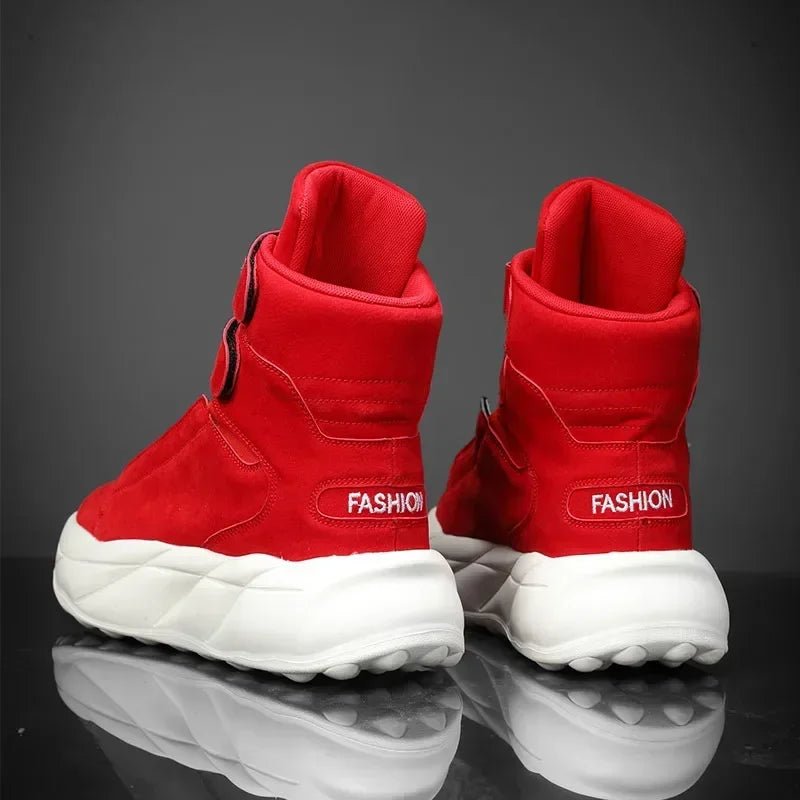 🔥 Warm Ankle Sneakers for Men – Bold Winter Style with Comfort Grip - CasualFlowshop