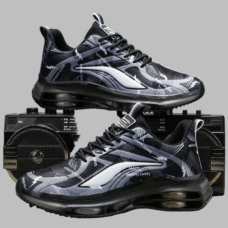 Cushioned running shoes breathable lightweight support - CasualFlowshop