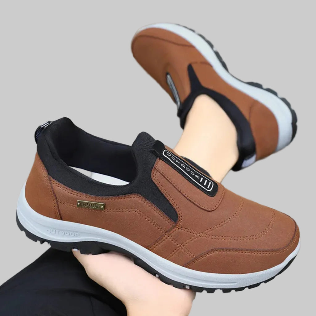 Warm Slip-On Shoes for Men  – Cozy Winter Comfort - CasualFlowshop