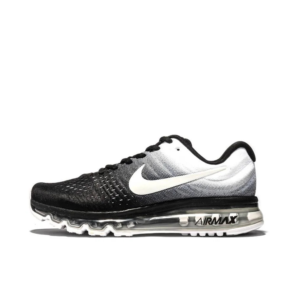 Black Nike Alpha Trainer 6 Air Cushion Shoes on a white background