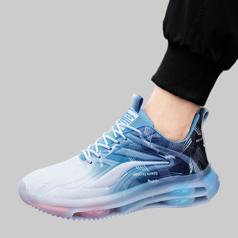 Cushioned running shoes breathable lightweight support - CasualFlowshop