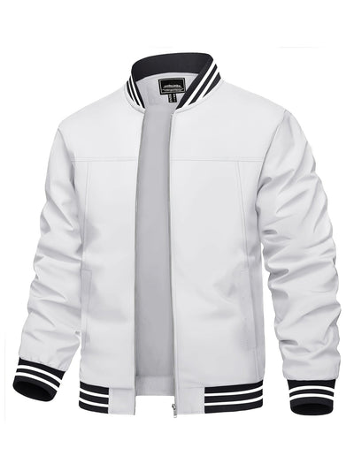 Chaqueta bomber ligera y cortavientos para hombre: estilo y rendimiento combinados