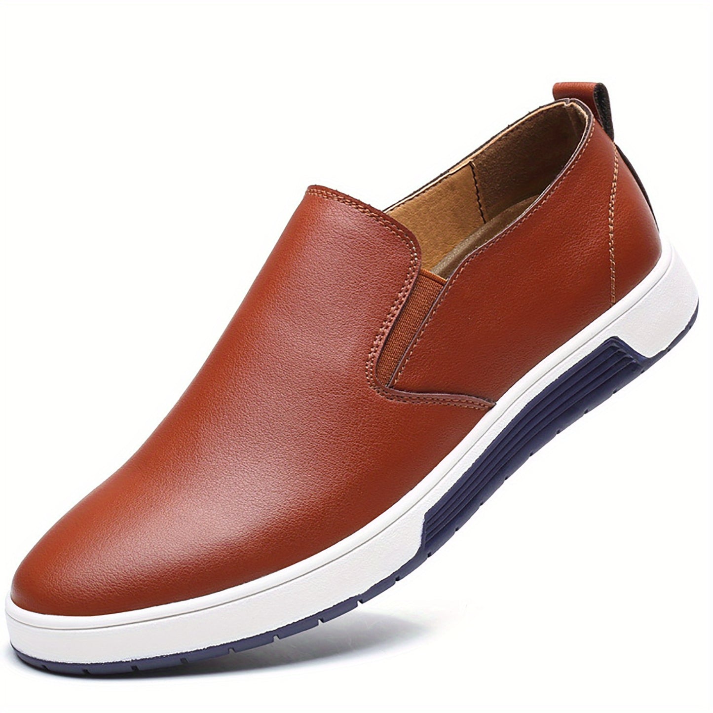 A pair of minimalist flat loafers shoes in a sleek design, perfect for any occasion - CasualFlowshop