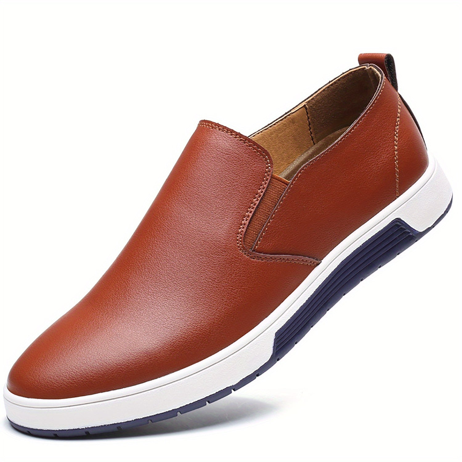A pair of minimalist flat loafers shoes in a sleek design, perfect for any occasion - CasualFlowshop