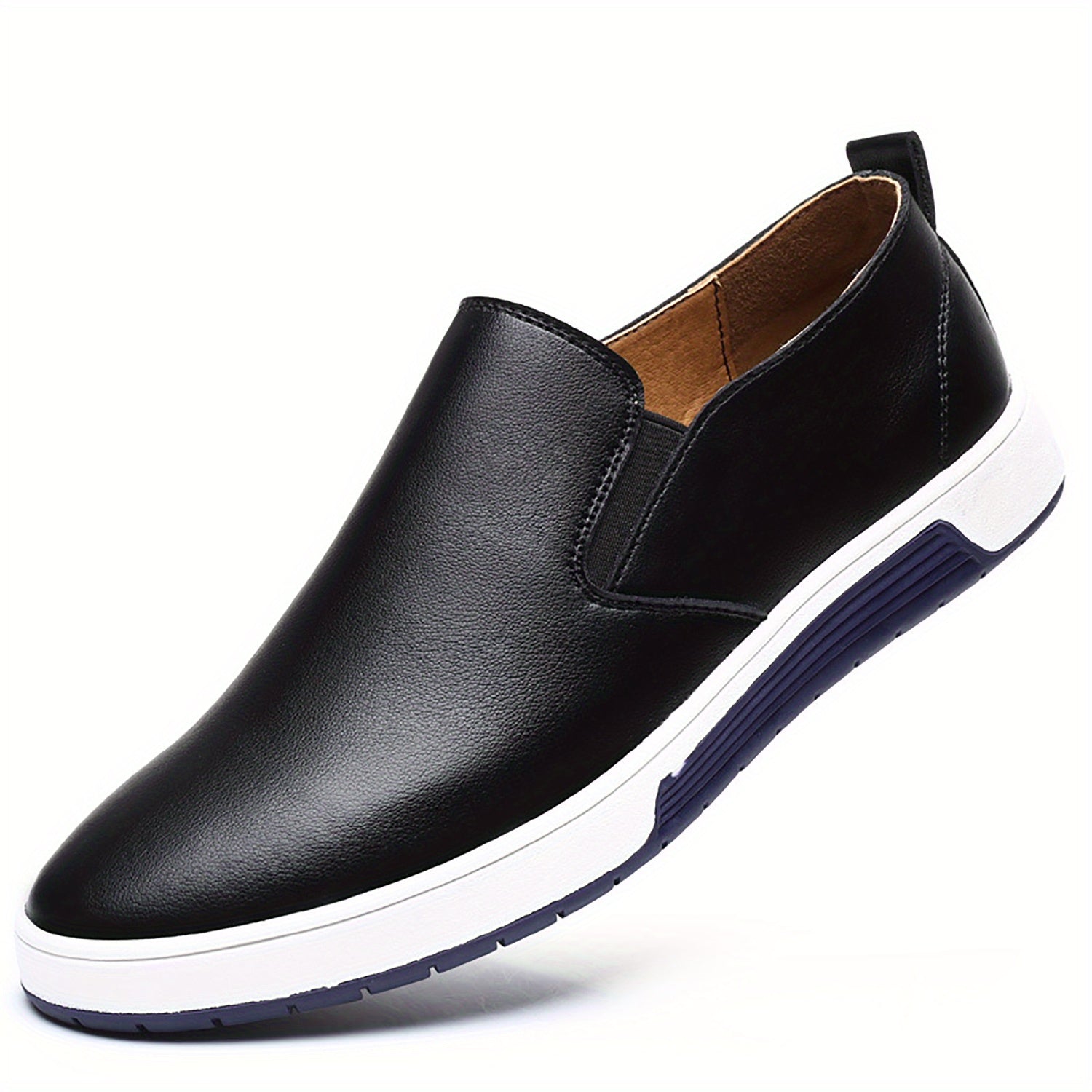 A pair of minimalist flat loafers shoes in a sleek design, perfect for any occasion - CasualFlowshop
