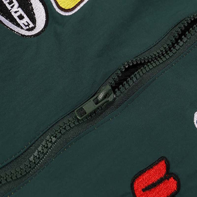 Loose Casual Stand Collar Motorcycle Style Jacket For Men - CasualFlowshop