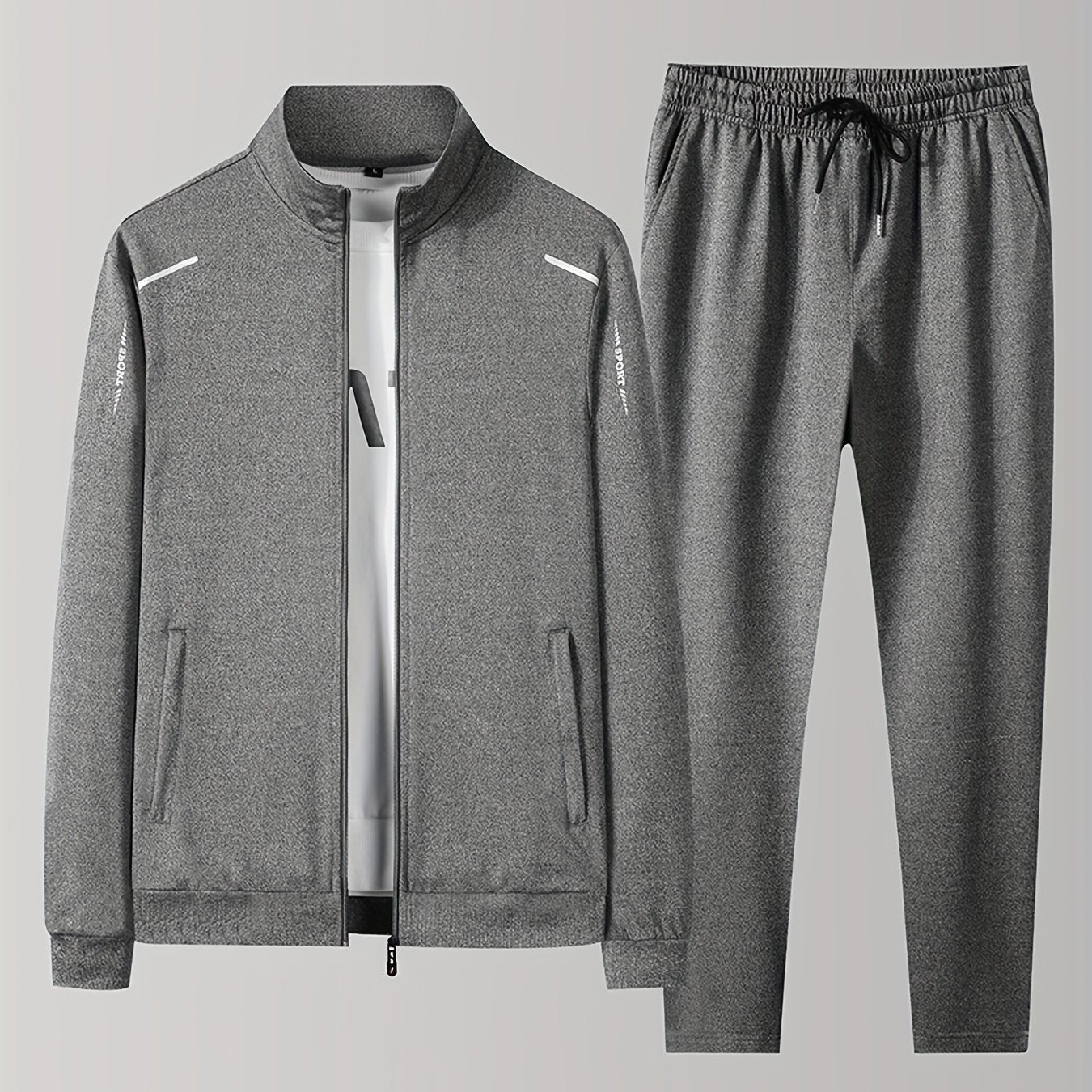 Men’s Fleece Athletic Tracksuit – Comfort Meets Performance - CasualFlowshop