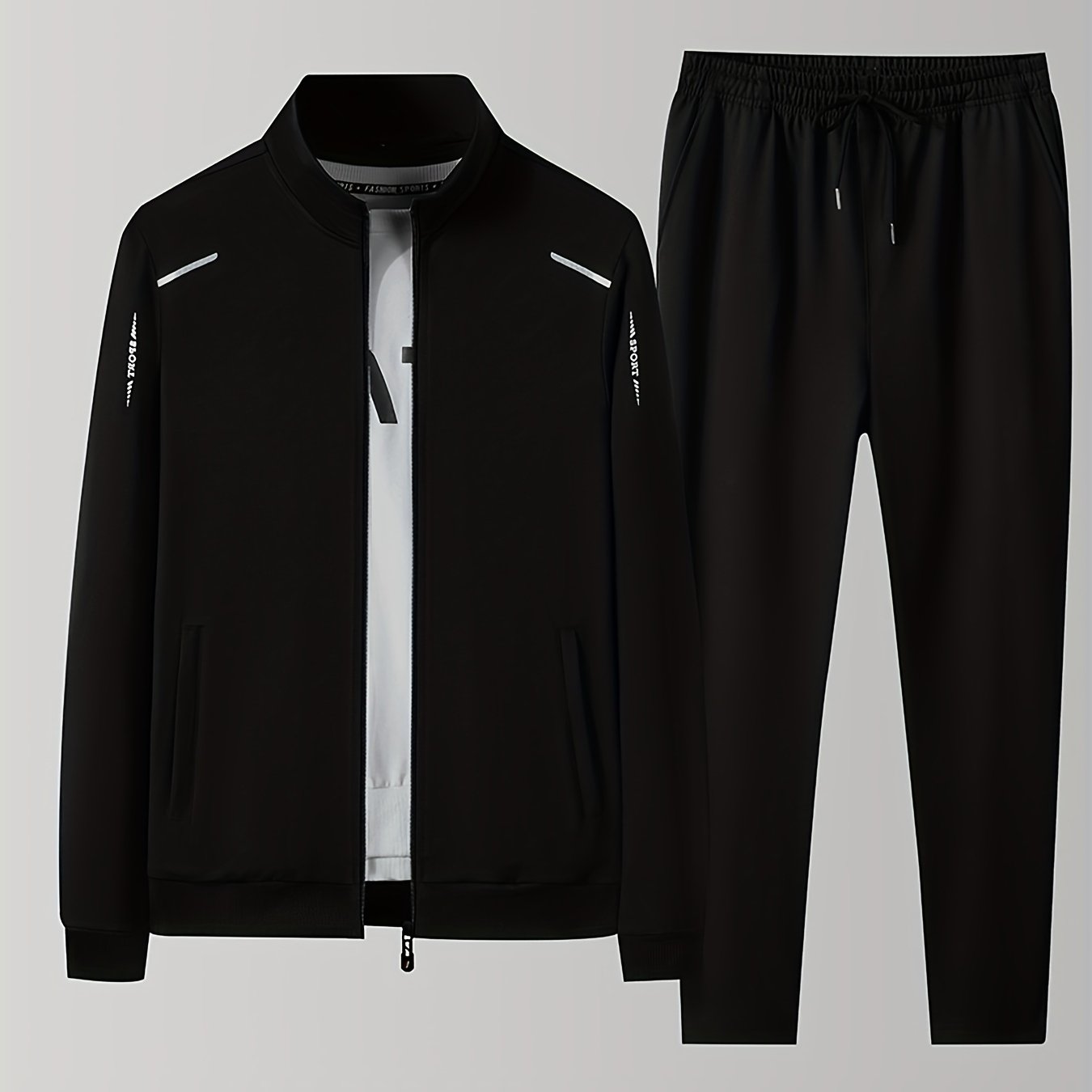 Men’s Fleece Athletic Tracksuit – Comfort Meets Performance - CasualFlowshop