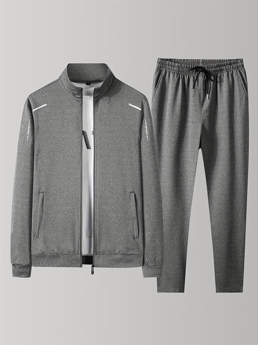 Men’s Fleece Athletic Tracksuit – Comfort Meets Performance - CasualFlowshop