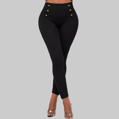 High Waisted Pants for Women – Slim Fit, Thick & Stretchy