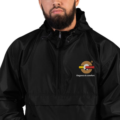 Chaqueta plegable Champion bordada