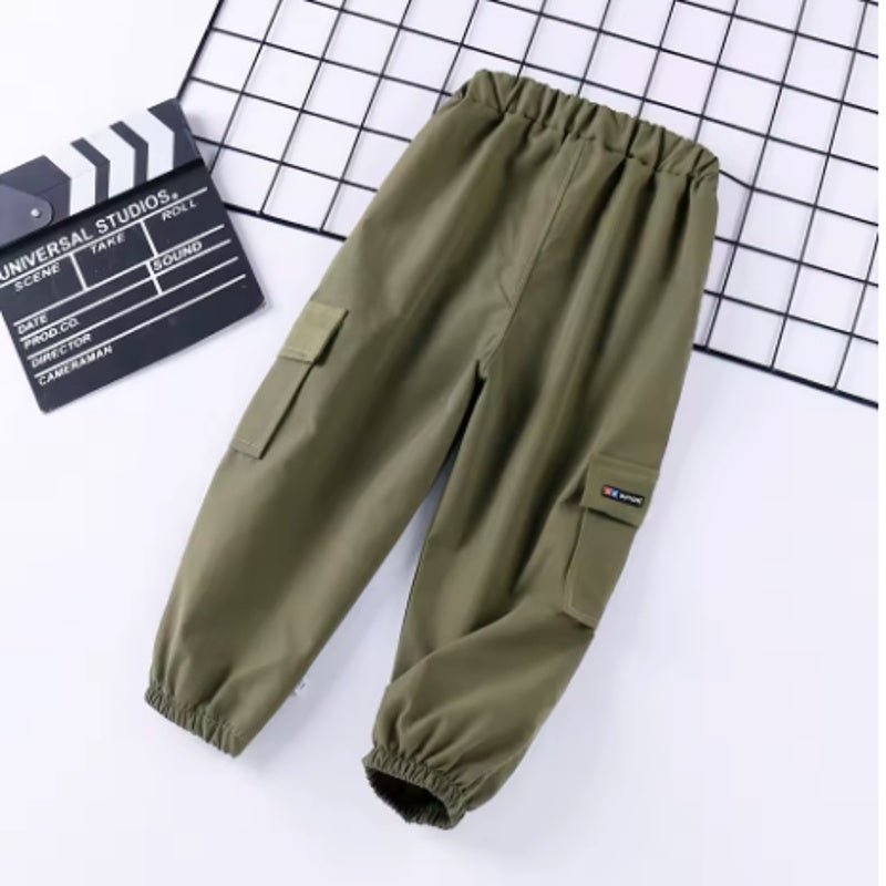 Boys' Jeans & Cargo Jogger Pants – Casual Outdoor Styles (Ages 3–11) - CasualFlowshop