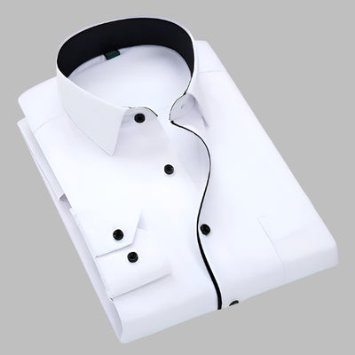 Camisa de manga larga para hombre: clásica y versátil