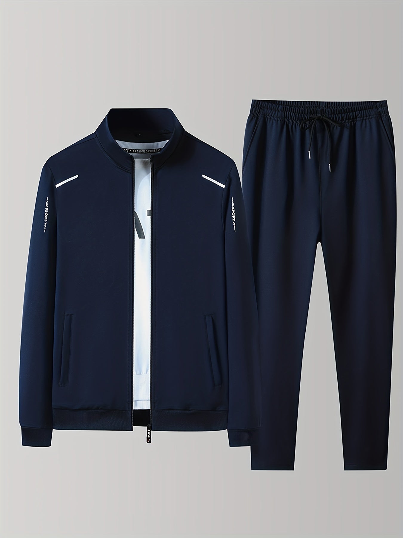 Ultimate Comfort Performance Fleece Men's Athletic Tracksuit - Perfect for Sports and Casual Wear - CasualFlowshop